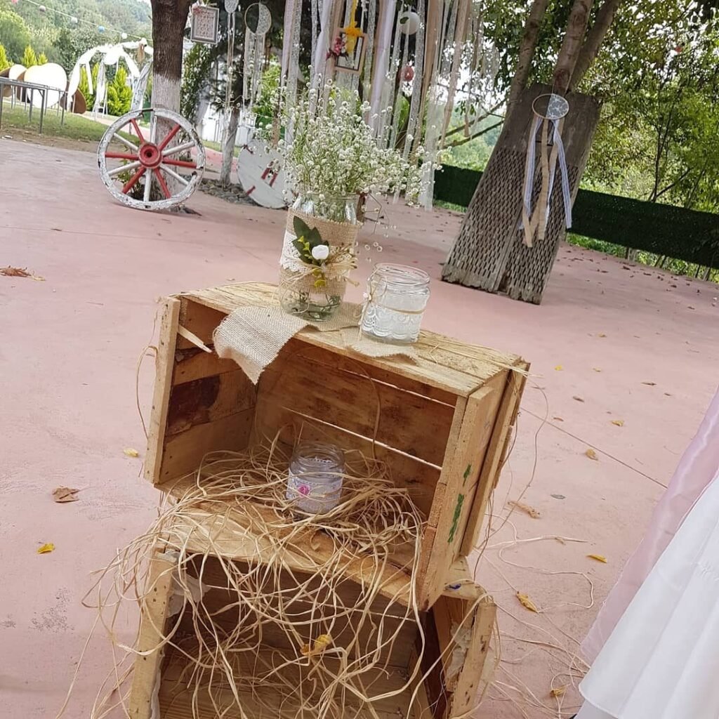 Çamlık Bahçe kır bahçesinde düğün