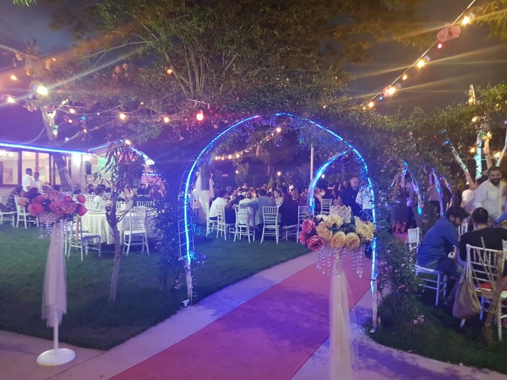 Çamlık Bahçe kır bahçesinde düğün