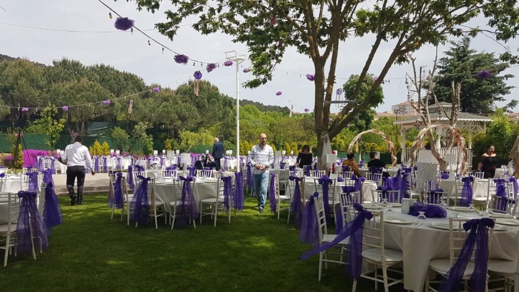 Çamlık Bahçe kır bahçesinde düğün